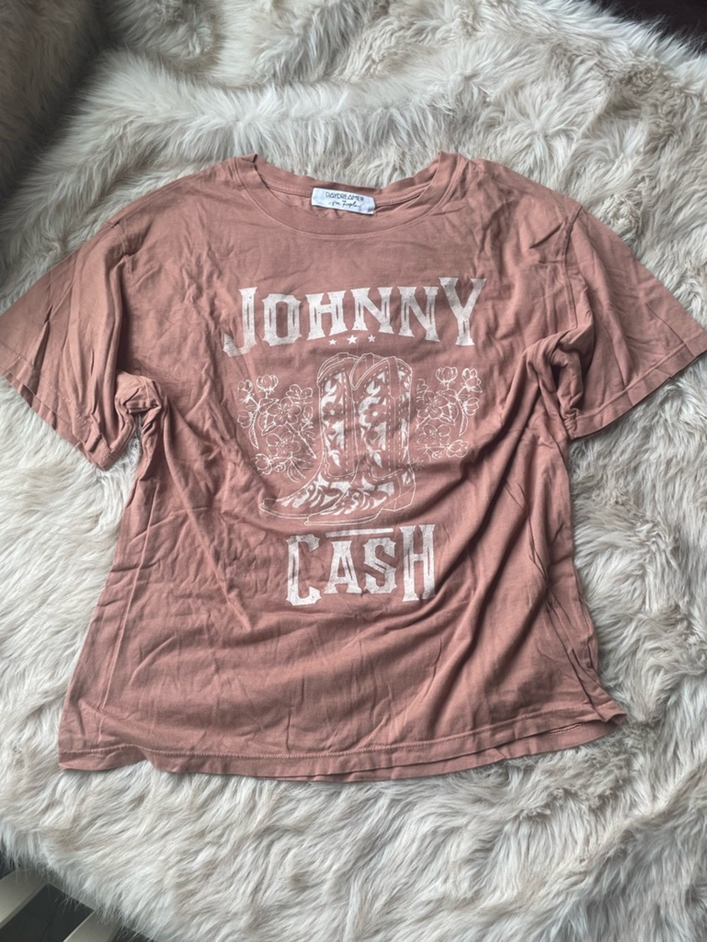 Free People Daydreamer Johnny Cash Tee